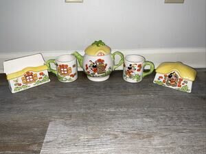 Mickey And The Beanstalk Tableware Tea Set Collection Royal Orleans
